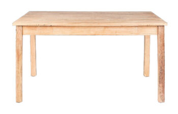 DEOKORK Detský teakový jedálenský stôl GIOVANNI MINI 100 × 80 × 55 cm