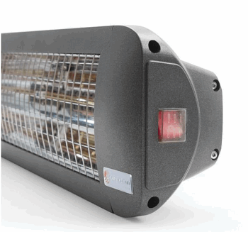 DEOKORK Infražiarič ComfortSun24 1400W kolískový vypínač - antracit