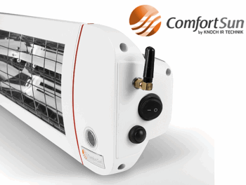 DEOKORK Infražiarič ComfortSun24 2800W Bluetooth - biely