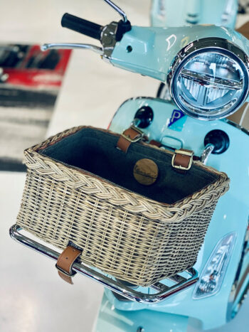 DEOKORK Ratanový košík VESPA