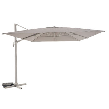 DEOKORK Slnečník výkyvný MADEIRA 4x3 m (rôzne farby) béžová