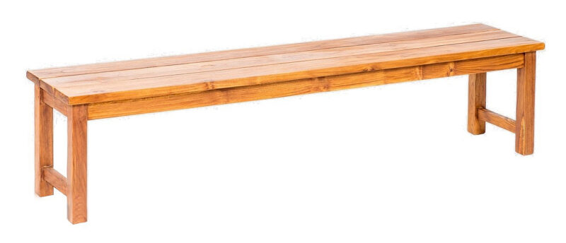 DEOKORK Teaková lavica GIOVANNI 158 × 40 × 45 cm DEOKORK Teaková lavica GIOVANNI 158 × 40 × 45 cm