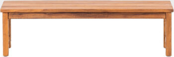 DEOKORK Teaková lavica GIOVANNI 158 × 40 × 45 cm