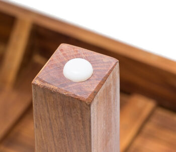 DEOKORK Teaková lavica GIOVANNI 158 × 40 × 45 cm