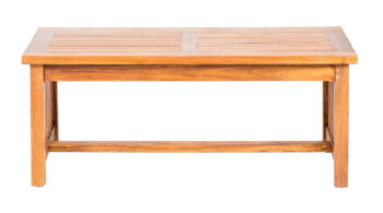 DEOKORK Teakový konferenčný stolík ROSALINE II