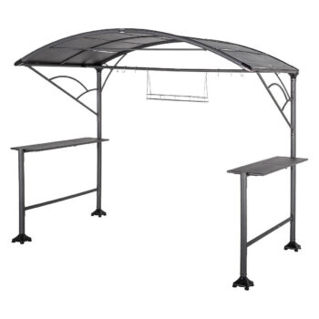 DEOKORK Záhradný prístrešok pre gril 2,96x1,5 m