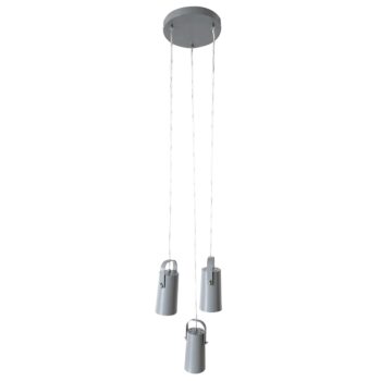 KONDELA Devan visiaca lampa sivá - Image 3