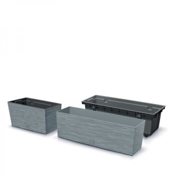 Ak rozmýšľate ako oživiť Vašu terasu, balkón, obývačku či záhradu, plastový kvetináč DFC400 39,5 cm bude tým správnym prvkom, s ktorým vytvoríte nádherné aranžmány, ktoré sa budú vynímať široko ďaleko. Kvetináč je vyrobený vo farebnom prevedení sivý betón, z kvalitného, na údržbu nenáročného…