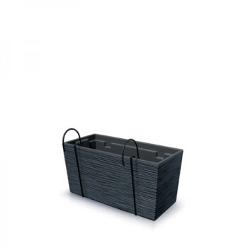 Ak hľadáte spôsob ako okrášliť Vašu terasu, balkón či záhradu, plastový balkónový kvetináč DFC400W 39,5 cm, bude tým správnym prvkom, s ktorým vytvoríte nádherné aranžmány, ktoré sa budú vynímať široko ďaleko. Farebné prevedenie kvetináča je antracit, vyrobený je z kvalitného, na údržbu nenáročného…