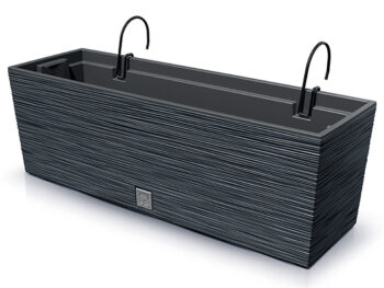 Ak hľadáte spôsob ako okrášliť Vašu terasu, balkón či záhradu, plastový balkónový kvetináč DFC600W 58 cm, bude tým správnym prvkom, s ktorým vytvoríte nádherné aranžmány, ktoré sa budú vynímať široko ďaleko. Farebné prevedenie kvetináča je antracit, vyrobený je z kvalitného, na údržbu nenáročného…