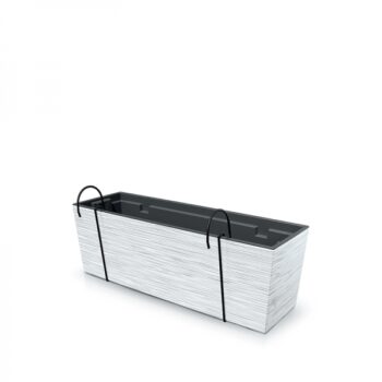 Ak hľadáte spôsob ako okrášliť Vašu terasu, balkón či záhradu, plastový balkónový kvetináč DFC600W 58 cm, bude tým správnym prvkom, s ktorým vytvoríte nádherné aranžmány, ktoré sa budú vynímať široko ďaleko. Farebné prevedenie kvetináča je biela, vyrobený je z kvalitného, na údržbu nenáročného…