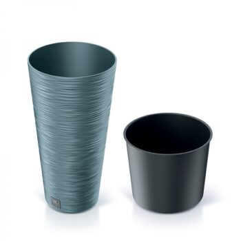 Kvety sú krásnou ozdobou, o ktorú keď sa staráte krásne rozkvitne a vyraší zdravé nové listy. Doprajte im preto jedinečnú starostlivosť aj v podobe plastového kvetináča DFRH300 30 cm, ktorý poskytne rastlinám priestor pre zdravý rast. Tento okrúhly kvetináč je vyrobený vo farbe modrá, má zaujímavú…