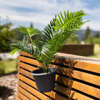 Balkónový kvetináč Digal v elegantnej sivej farbe je ideálnym riešením pre všetkých milovníkov rastlín, ktorí chcú skrášliť svoj balkón alebo terasu. Tento moderný kvetináč od značky KONDELA kombinuje funkčnosť s estetickým vzhľadom, čím sa stáva skvelým doplnkom do interiéru aj exteriéru.