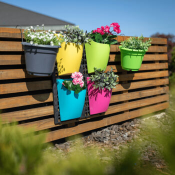 KONDELA Digal balkónový kvetináč zelená – Obrázok 6