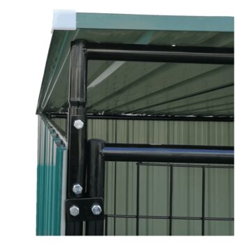 Voliéra pre psa Dogny Typ 4 je ideálnym riešením pre všetkých majiteľov psov, ktorí hľadajú spoľahlivý a moderný priestor pre svojich štvornohých miláčikov. S rozmermi 135x132x116 cm poskytuje dostatok miesta na pohodlné ubytovanie vášho psa, pričom jej tmavozelené a antracitové farebné…