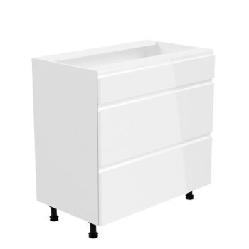 Spodná skrinka AURORA D80S3 umožňuje vyskladať si kuchyňu podľa vlastných predstáv. Rozmery skrinky sú (ŠxHxV): 80x47x82 cm. Skrinka je s tromi šuplíkmi. Šuplíky sú bez úchytiek. Je vyrobená z kvalitnej MDF (drevovláknitá doska) a korpusu z laminovanej DTD (drevotriesková doska). Farebné prevedenie…