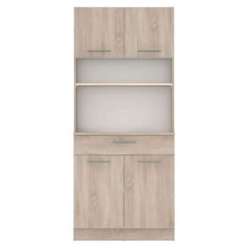 Vytvorte si harmonický a uprataný domov s kredencom DOMIS NEW! Tento praktický a štýlový kus nábytku je vyrobený z laminovanej DTD dosky v modernom prevedení dub sonoma, ktorý vnesie do vášho interiéru svieži a nadčasový vzhľad. Je ideálny do…
