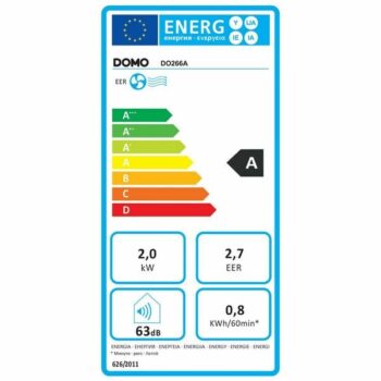 DOMO DO1035A mobilná klimatizácia, 7 000 BTU