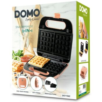 DOMO DO1106C sendvičovač 2v1, lososová
