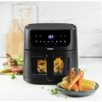 DOMO DO540FR teplovzdušná fritéza s priezorom, 6 l