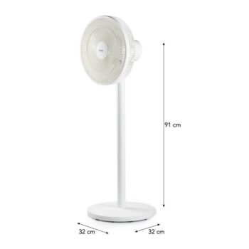DOMO DO8156 stojanový ventilátor 2v1, biela