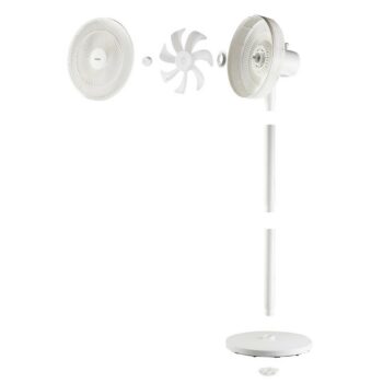 DOMO DO8156 stojanový ventilátor 2v1, biela
