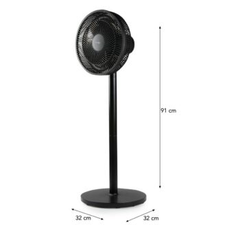 DOMO DO8157 stojanový ventilátor 2v1, čierna