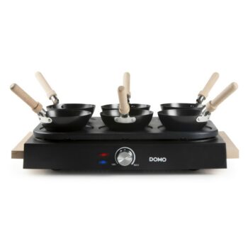 DOMO DO8719W elektrická palacinka a WOK, 2v1