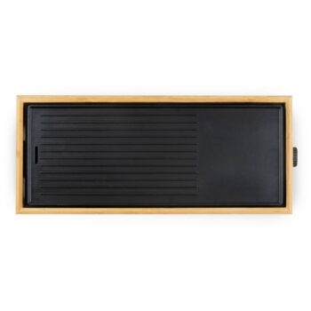 DOMO DO9270G stolný elektrický Plancha gril Bamboo Style, M