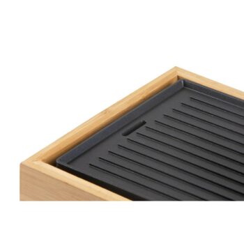 DOMO DO9270G stolný elektrický Plancha gril Bamboo Style, M