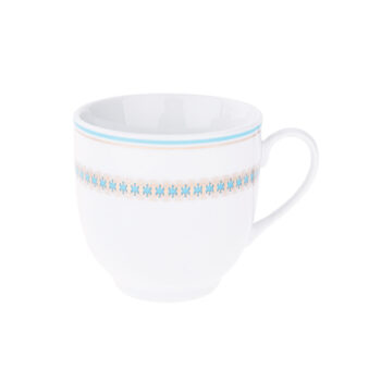 Predstavujeme vám elegantnú porcelánovú jedálenskú súpravu Donatella Baby Blue, ktorá sa stane ozdobou vášho stolovania. Táto súprava obsahuje 20 kusov, ktoré kombinujú moderný dizajn s klasickou eleganciou. Vďaka jemnej farebnej kombinácii modrej, bielej a zlatej farby dodáva…