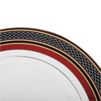 Predstavujeme vám elegantnú porcelánovú jedálenskú súpravu Donatella Gold, ktorá je dokonalým spojením moderného dizajnu a tradičnej elegancie. Táto súprava obsahuje 20 kusov, ktoré sú ideálne pre každodenné použitie aj špeciálne príležitosti. Vďaka kombinácii červenej, bielej…