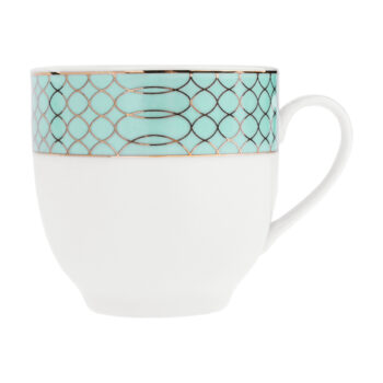 Predstavujeme vám elegantnú porcelánovú jedálenskú súpravu Donatella Sky Blue, ktorá prinesie do vašej domácnosti nádych luxusu a moderného dizajnu. Táto súprava obsahuje 20 kusov, ktoré sú ideálne pre každodenné použitie aj špeciálne príležitosti. Vďaka kombinácii bielej,…