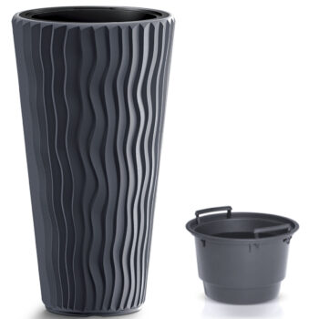 Túžite po tom, aby Vaše kvetiny krásne rástli, boli zdravé, prípadne aby krásne rozkvitli a robili Vám radosť? V tom prípade im zabezpečte dostatok priestoru v podobe vysokého plastového kvetináča DPSP400 39 cm vo farbe antracit, dostatok živín a závlahy a kvety Vám to s radosťou oplatia. Na výrobu…