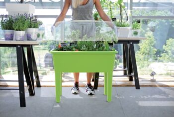 Skvelé podmienky na predpestovanie sadeníc vytvorí plastové parenisko na nožičkách DREP770 77 cm. Vyrobené je v prevedení sivý kameň, z pevného plastu, ktorý je odolný voči nepriaznivému vplyvu počasia a vďaka hladkému povrchu aj nenáročný na údržbu. Nenápadný dizajn pareniska je doplnený nohami…