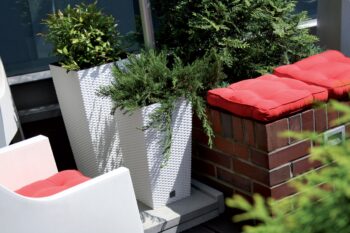 DRTS225 22,5 cm je vysoký, hranatý plastový kvetináč, ktorý sa vyznačuje svojou neprehliadnuteľnou textúrou imitujúcou prírodný ratanový výplet. Bude elegantným, estetickým a funkčným doplnkom Vašej záhrady, terasy, balkónov či interiéru. Rozmery tohto jedinečného doplnku sú (ŠxHxV): 22,5x22,5x42,1…