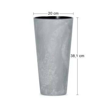 Veľmi moderný a originálny dizajn so sebou, k Vám do interiéru, či záhrady prináša plastový kvetináč DTUS200E 20 cm. Materiál použitý na jeho výrobu je vysokokvalitný plast, ktorý je odolný voči UV žiareniu a poveternostným vplyvom. Vyznačuje sa nízkou váhou a jednoducho sa udržiava. Jeho súčasťou…