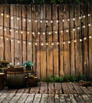 DecoKing Svetelná vianočná reťaz Hviezdičky teplá biela, 100 LED