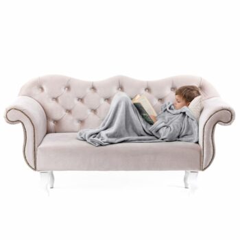 Decoking Deka s rukávmi Lazy Kids oceľová, 90 x 105 cm