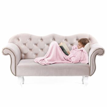 Decoking Deka s rukávmi Lazy Kids púdrová, 90 x 105 cm