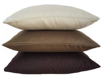 Dekoračné obliečky na vankúše svetlo béžovej farby 50x60 cm