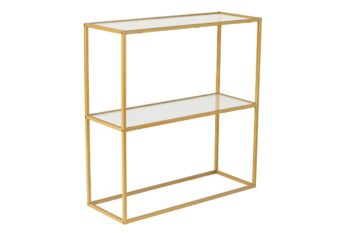 Dekoratívny stolík Berra Gold