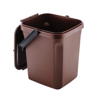 Denox Organic odpadkový kôš na Bioodpad 10 l, hnedý