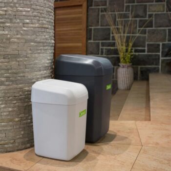 Denox Troya odpadkový kôš 15 l, biely, 15 l