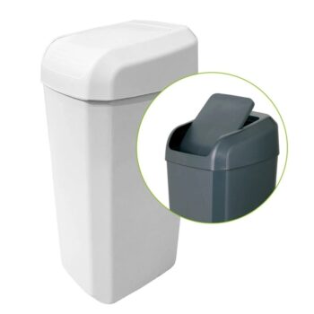 Denox Troya odpadkový kôš 45 l, biely, 45 l
