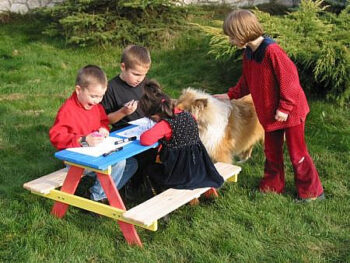 Deokork Dětská súprava z borovice KIDS