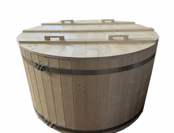 Deokork Drevená kaďa s vložkou Hot tub (900L)