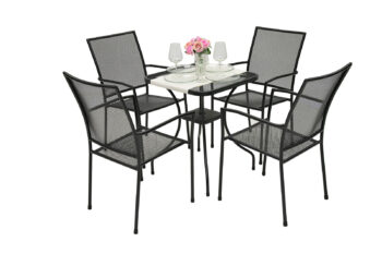 Deokork Kovový stôl MONTREAL 60x60 cm