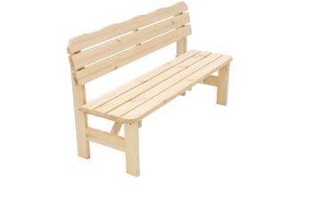 Deokork Masívna drevená záhradná zostava z borovice 1+2 drevo 32 mm (150 cm)