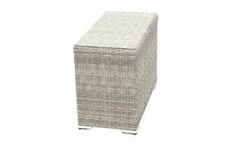 Deokork Ratanový stolek bočný SEVILLA (sivá)